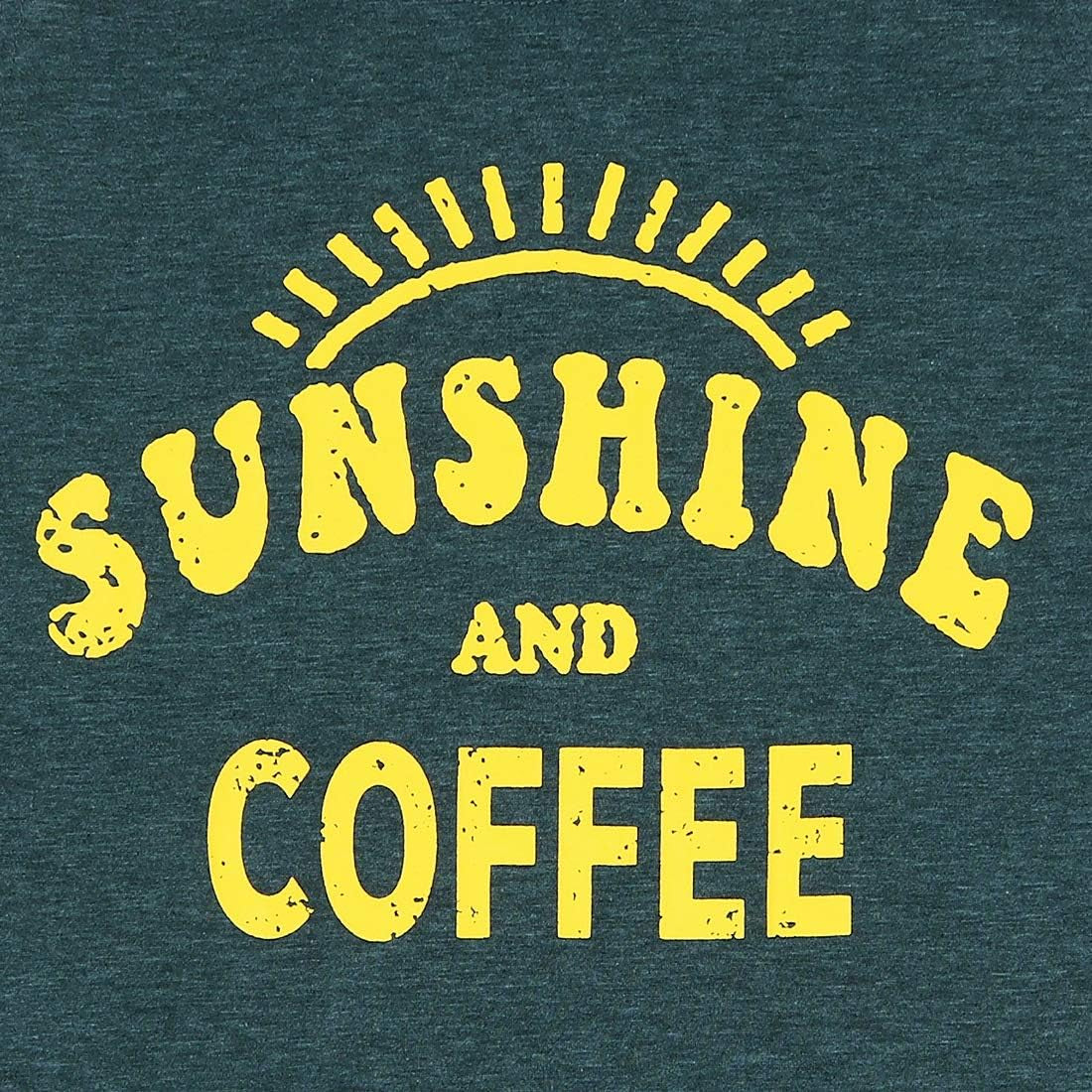 Sunshine and Coffee Tank Top T Shirt Women'S Funny Letter Pattern Graphic Print Cami Tank Summer Vacation Loose Tunic Shirts Gym Running Sleeveless Shirt Tee Top