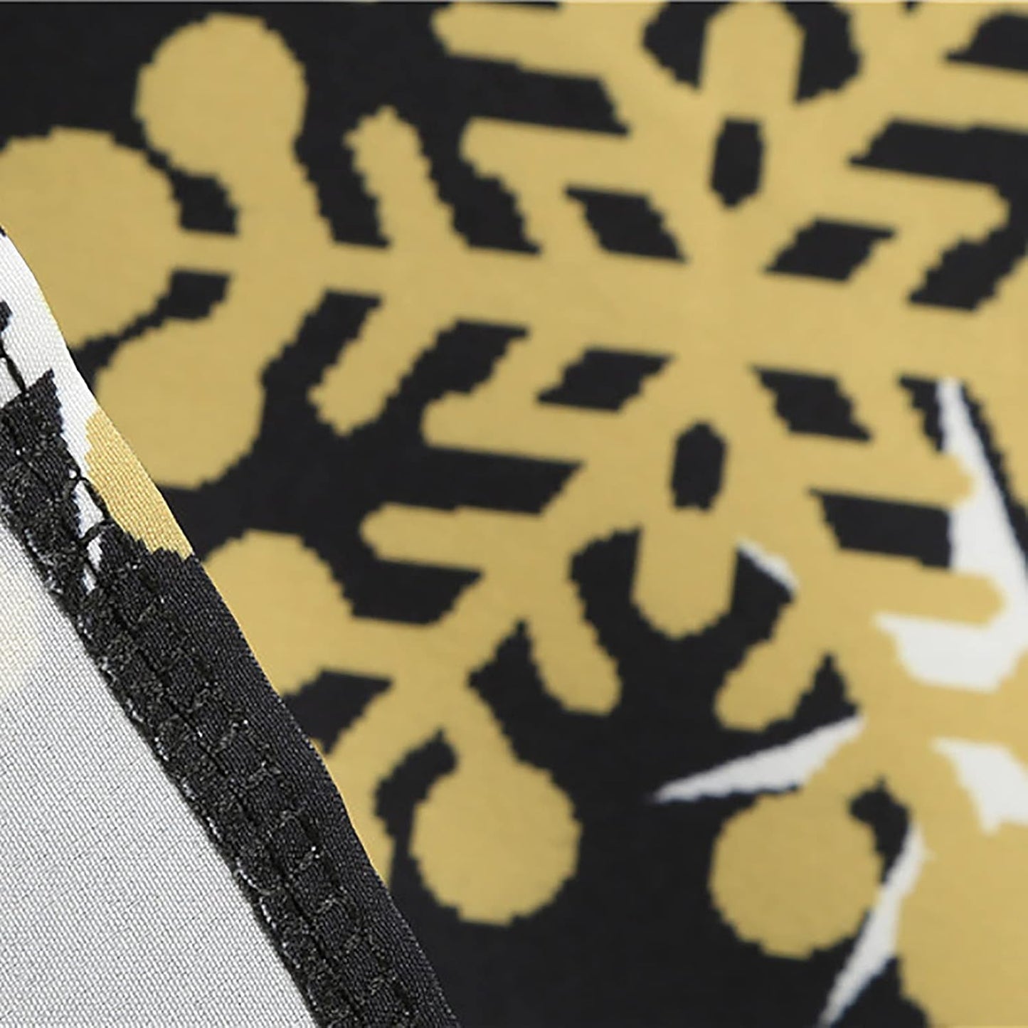 SHENYANGWA Christmas Vintage Long Sleeve Party Dresses Casual Crewneck Zipper Retro Floral Print Patchwork Cocktail Prom Dress, Black